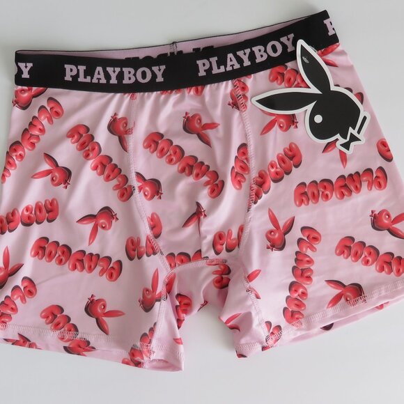 (#110) PLAYBOY Bunny Boxer Brief Underwear Men’s Size - Picture 1 of 7